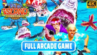 Let's Go Island Arcade Game (2011) 4k All Stages + All 3 Endings - S Rank!