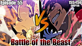 Episode 55, Thomas Andre vs King of Beast Rakan Chapter 155,156