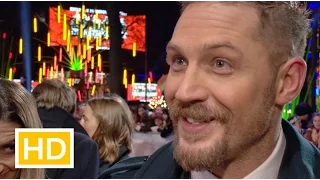 Tom Hardy on DiCaprio and his Oscar nomination at The Revenant premiere in London