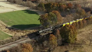 Union Pacific Big Boy Drone Footage