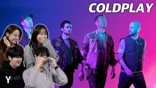 Korean Guy&Girl React To ‘Coldplay’ MV for the first time | Y