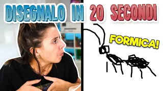 RIESCI a DISEGNARLO in 20 SECONDI? ✏️ *Divertente*