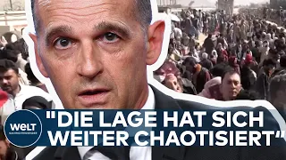 CHOAS in AFGHANISTAN: "Lage um den Flughafen hat sich weiter chaotisiert!" - Statement Heiko Maas