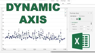 How to quickly change the dates on a chart in excel