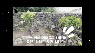 가수 청혜 사랑의 노래 (가수이면서 조경기사로 일하고 있는데 최근 조경 리모델링(돌담쌓기, 앞마당 주차장 부정형 난석시공, 뒤뜰 화단조성)을 직접 시공했는데 결과는 대만족 이다.