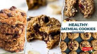 Healthy Oatmeal Cookies ° 5 Easy Recipes