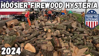 Hoosier Firewood Hysteria 2024!! #hfh #firewood #woodhound