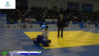 55 kg Джамалов Н Тагиров А 29 11 2019 Т1 Юношеское первенство России до 18 лет, ДМИТРОВ