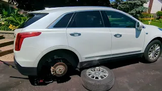 DIY: Rear brake replacement step-by-step - Cadillac XT5