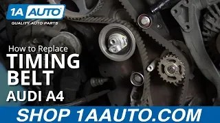 How to Replace Timing Belt 05-08 Audi A4 Sedan Wagon