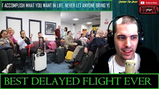 "Irish flight delayed" DaoiríFarrell, Geoff Kinsella and Robbie Walsh Reaction