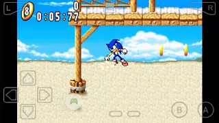 Sonic Advance Neo Green Hill Zone Act 1 and 2