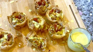 Jalapeno Popper Puff Pastries from SCRATCH