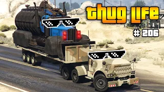 GTA 5 THUG LIFE AND FUNNY MOMENTS (Wins, Stunts and Fails #206)