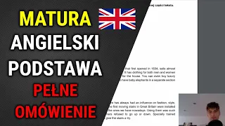 Omówienie arkusza maturalnego angielski podstawa | Wykonywanie zadań i wskazówki