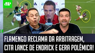 "É UMA VERGONHA, CARA!" Flamengo RECLAMA da ARBITRAGEM, cita lance de Endrick e PROVOCA DEBATE!