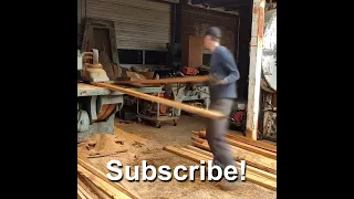 Resawing Slabs From The Saw Mill