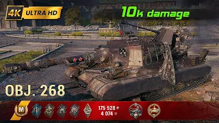 Object 268 💥 4 Kills / 10k Damage 💥 WoT Replay #255