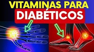 7 VITAMINS FOR DIABETES | HELP WITH BURNING FEET, NUMBNESS in the HANDS and BLOOD SUGAR