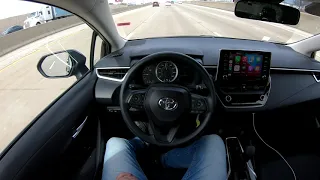 Обзор Toyota Corolla LE 2021 не стандартный обзор,стандартной Corolla!