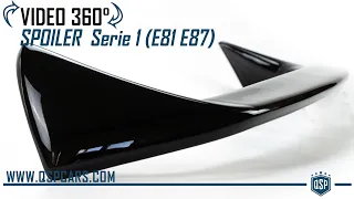 Video Spoiler Alettone per Bmw SERIE 1 E81 E87 Nero Tuning | Accessori QualitySpCars | QSPCARS.COM