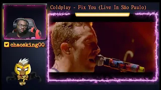 Fix You (Live in São Paulo) Reaction!