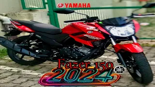 Minha primeira moto Okm Fazer 150 2024 vermelha #fz150 #fz15