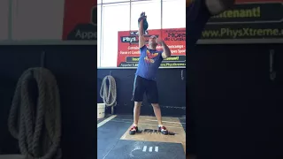 24kg snatch set at the Agatsu OG Kettlebell Sport & Mace comp Dec 16, 2017