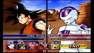 DBZ Budokai Tenkaichi 3: Goku and Vegerta vs Frieza, Cell(Perfect), Kid Buu, Janemba, and Broly LSSJ