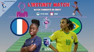 🔴 🎥 LIVE Game/Match en Direct | ⚽ France Vs Brazil | 🎙️ [Tournoi de France ]