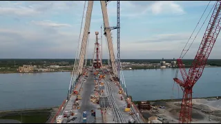 Gordie Howe International Bridge Construction | Detroit, Michigan And Windsor, Ontario