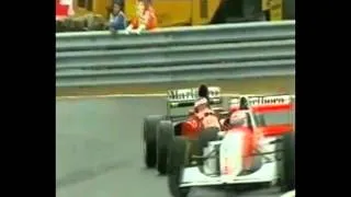 Spa 1994 - Alesi vs Brundle