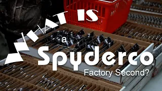 What is a Spyderco Factory Second?