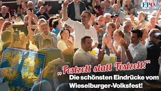 „Festzelt statt Testzelt“ – die schönsten Eindrücke vom Wieselburger Volksfest mit Herbert Kickl!