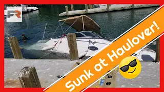 Refloating 26' Regal at Haulover Boat Ramp | Fast Response Marine Miami