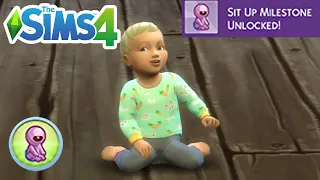 How To Get The Sit Up Milestone (Growing Together Guide, Unlock Infant Milestone) - The Sims 4