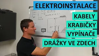 Elektroinstalace - obecné informace - kabely, krabičky, vypínače