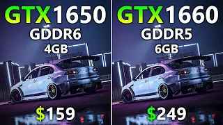 GTX 1650 vs GTX 1660 - Test in 9 Games