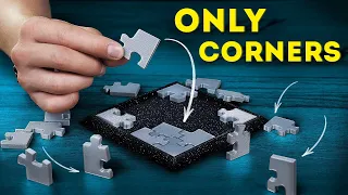 Try to solve ONLY CORNERS jigsaw puzzle | level 10