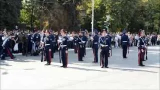 Смотр парад казачьих округов и кадетских корпусов.
