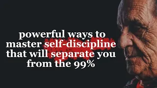 6 powerful ways to master self-discipline that will separate you from the 90% #motivation