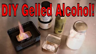 Make Your Own Gelled Alcohol!