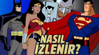 DC ANİMASYON FİLMLERİ İZLEME SIRASI | New 52, eski diziler