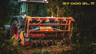 MULCZER WGŁĘBNY ZA BEZCEN - TEST Mulczera Leśnego ORKAN MLL 225 z FENDT 414 VARIO 👉 ZASKAKUJE CENĄ 👈