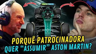 Patrocinadora vai assumir Aston Martin? Fórmula 1