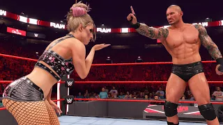 Alexa Bliss vs Randy Orton - wwe 2k22 intergender match