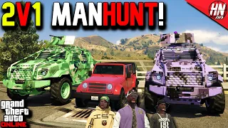 THE LONGEST GTA 5 MANHUNT EVER!