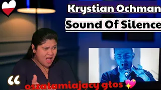 Krystian Ochman - Sound of Silence (The Voice Poland) REACTION #krystianochman