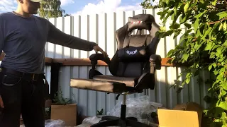 Игровое стримерское кресло с AliExpress / Сборка игрового кресла