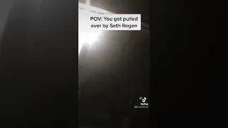 POV: You get pulled over by Seth Rogen